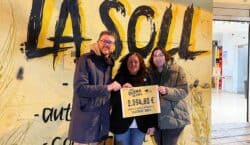La Soll entrega 2.600 euros a La Gatera de Tàrrega&hellip;