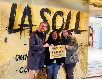 La Soll entrega 2.600 euros a La Gatera de Tàrrega per a un projecte d’esterilització de gats de carrer