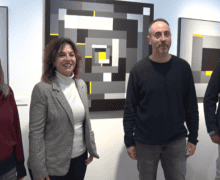 Abstracció geomètrica amb pols targarí