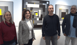 Abstracció geomètrica amb pols targarí