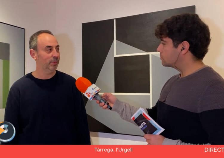 Connecta Lleida Pirineus: La Sala Marsà de Tàrrega acull l’exposició ‘Línies de Construcció’, de l’artista local Francesc Bergadà Gassol