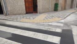 L’Ajuntament de Tàrrega du a terme obres de millora de l’accessibilitat en diversos carrers del nucli urbà