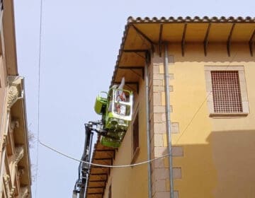 El Museu Tàrrega Urgell culmina les obres de manteniment i pintura del vestíbul i la façana exterior