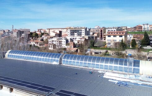 L’Ajuntament de Tàrrega renova la cúpula del Pavelló Municipal d’Esports