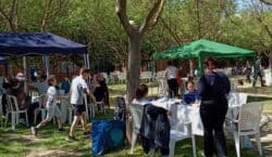 Tàrrega celebra la mona amb èxit al càmping municipal