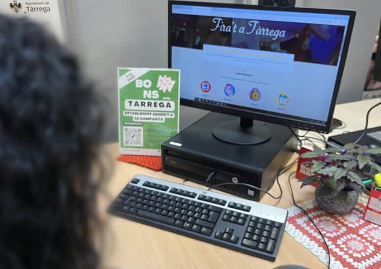 Tàrrega impulsa una nova campanya de bons de descompte per fomentar les compres de proximitat