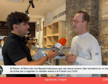 Connecta Lleida Pirineus: Dos flequers francesos deixen l’alta rebosteria de Dubai per elaborar pa artesà i tradicional a les terres de Ponent