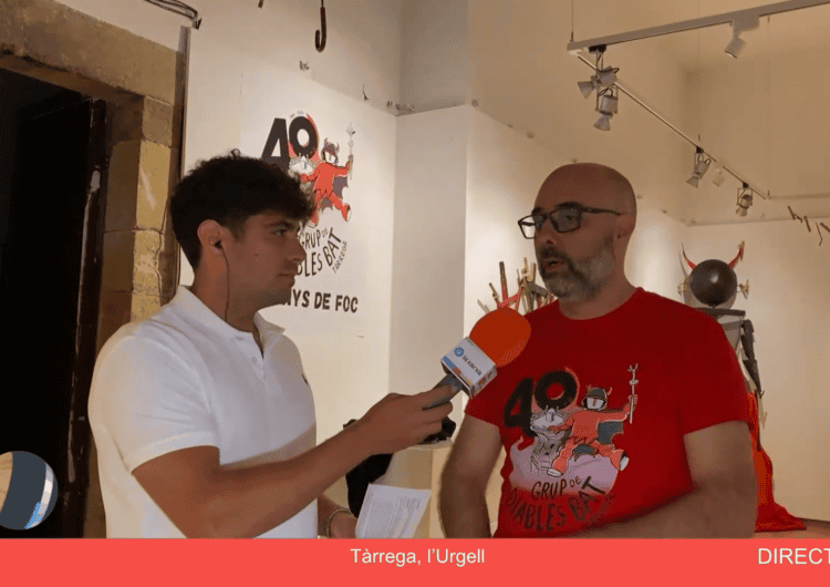 Connecta Lleida Pirineus: Els Diables BAT han convertit quaranta anys d’història, foc i pirotècnia en una exposició commemorativa
