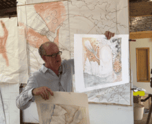 Un mural de Josep Minguell dialogarà amb els frescos originals de Benozzo Gozzoli