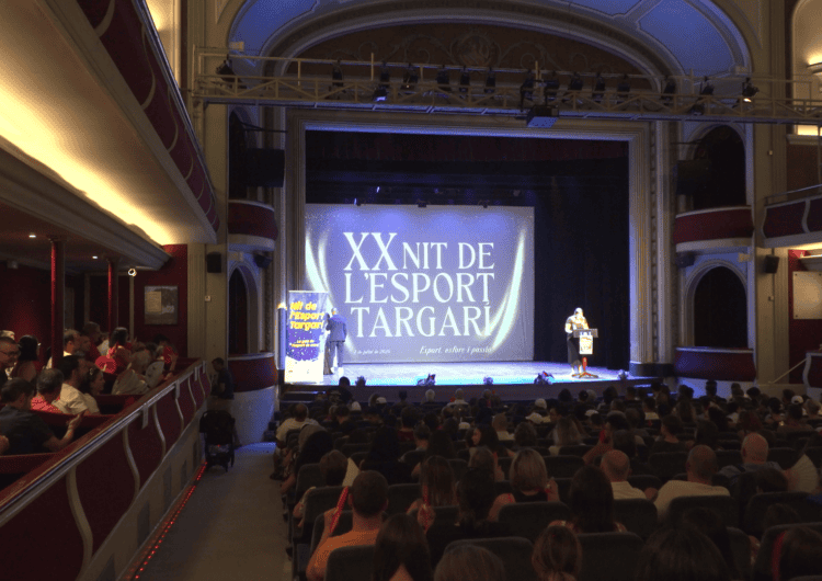 La 20a Nit de l’Esport Targarí premia els esportistes i clubs locals més destacats de la temporada