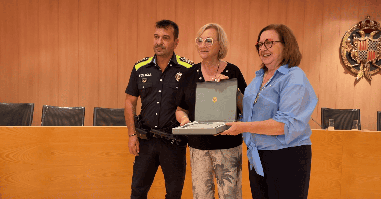 Tàrrega ret homenatge pòstum a Francesc Martí, sergent històric de la Policia Local