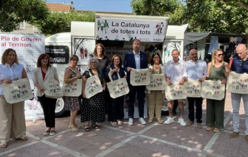 Tàrrega acull l’infotruck del Pla del Govern al territori