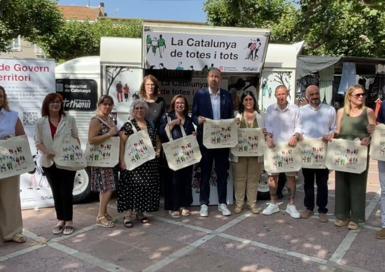 Tàrrega acull l’infotruck del Pla del Govern al territori