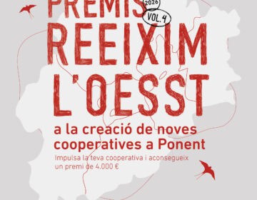 S’obre la convocatòria dels premis Reeixim L’OESST per a la creació de sis noves cooperatives a Ponent