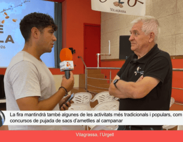 Connecta Lleida Pirineus: Vilagrassa reivindica el valor de l’ametlla i el sector agrícola amb la 22a Fira de l’Ametlla